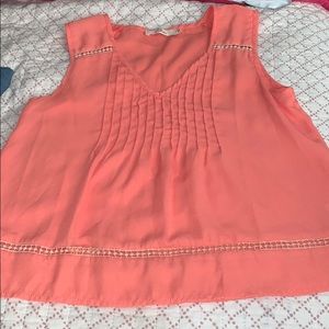 Elodie peach blouse